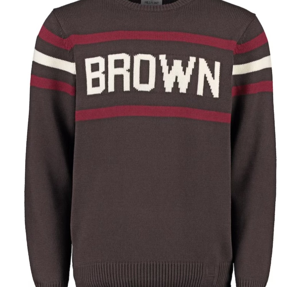 Hillflint "Vintage" Stadium Knit Sweater - Brown University (Men's Size L)